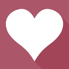 Heart icon, medical background. Love