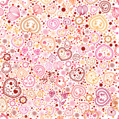 Seamless Valentine's Day Background