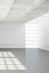 Empty modern loft