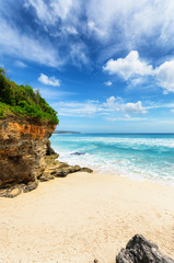 Fototapeta na wymiar Coast of Bali Island, Indonesia