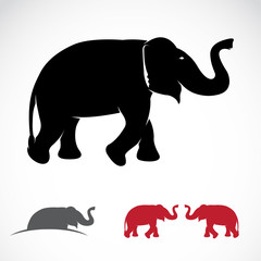 Fototapeta premium Vector image of an elephant
