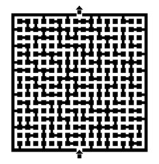 Pixel maze