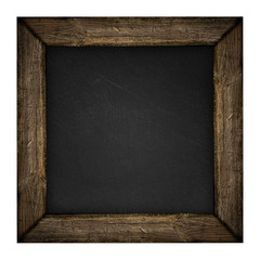 Wood frame blackboard