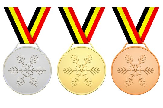 Médailles belges pour les jeux d’hiver