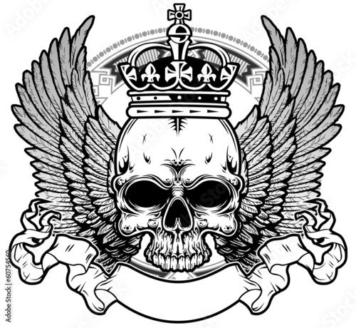 skull king stock image