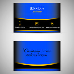 Obraz premium Business card