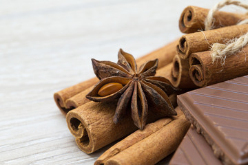 anise and cinnamon