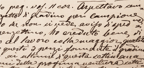 antica calligrafia