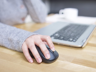 woman at work