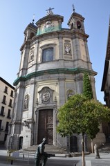 Fototapeta na wymiar Bazylika San Miguel, Madryt, Espagne