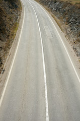 Obraz premium empty road