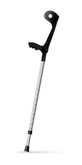 Metal crutch
