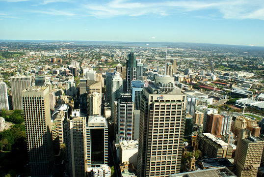 Sydney Skyline (Luftbild)
