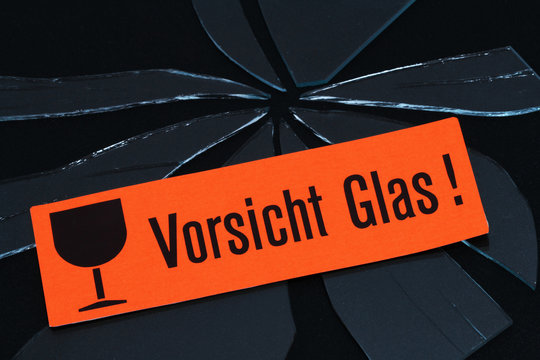 Vorsicht Glas Images – Browse 28 Stock Photos, Vectors, and Video