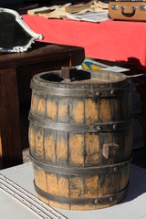 Fototapeta premium Old barrel for wine