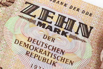 10 Mark Banknote aus der DDR