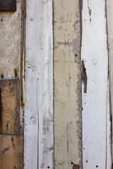 old broken wood wall background