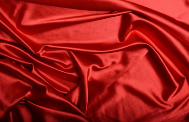 Red silk background