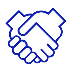 Obraz premium 握手ロゴ