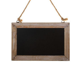 Holzschild freigestellt