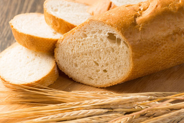 sliced ​​bread with cereals