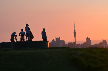 Stadtbild von Auckland