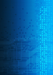 デジタルテクノロジー　背景素材