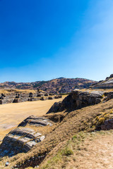 Inca Wall in SAQSAYWAMAN, Peru, South America.