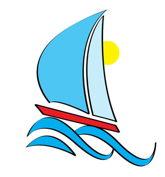 recommend clip art: Boat logo