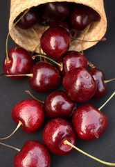 fresh cherries