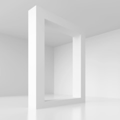 White Interior Background