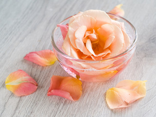 Rose flowers for spa