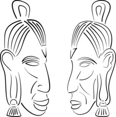sketches of indians