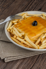 Francesinha on plate