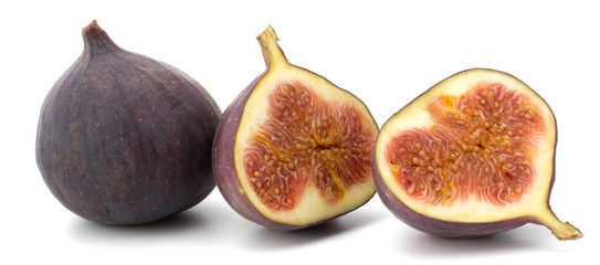 Fresh figs Fruits isolated on white background