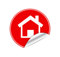 Red sticker home