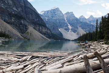 Fototapeta na wymiar Moraine Lake Banff National Park