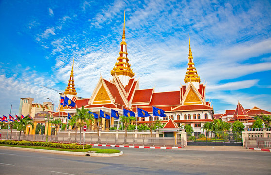 New National Assembly, Phnom Penh, Cambodia.