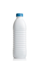 Milk plastic bottle