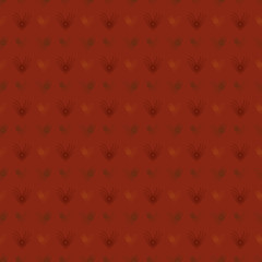 Vector pattern made with hearts