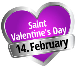 14. February Saint Valentine`s Day