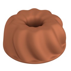 realistic 3d render of fancy bread