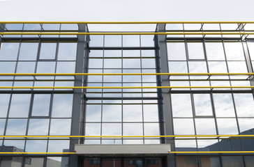 modern office building