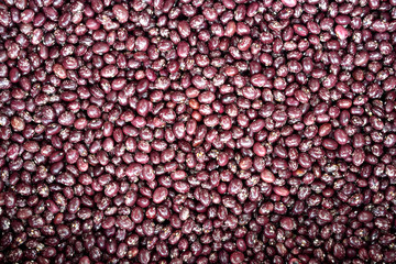 red beans with white spots  background