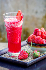 Strawberry Daiquiri Cocktail