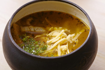 soup in the pot