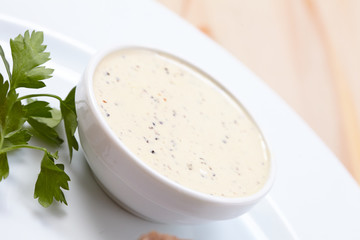 white sauce