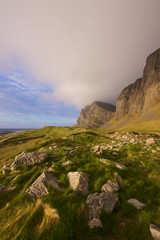 Coastal cliffs