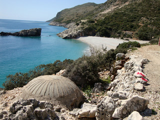 Dhermi and Drymades beach, South Albania