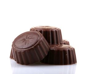 Chocolate Isolated On White Background